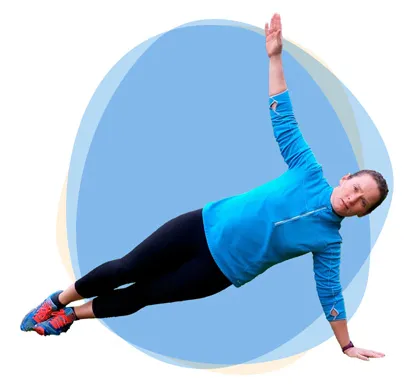 outdoor exercise pose